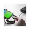USB kabelis Green Cell KABGC22 USB 2.0 1,2 m USB A USB C Juodas