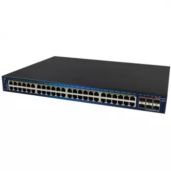 Valdomas PoE komutatorius ALLNET ALL-SG8454PM-10G su 48+6 PoE prievadais ir 10G aukštynkrypčiais ryšiais