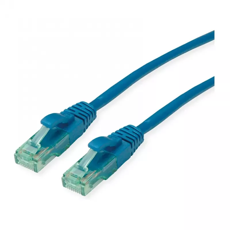 ROLINE RM komutacinis kabelis Cat.6A UTP, Mėlynas, 1,5 m