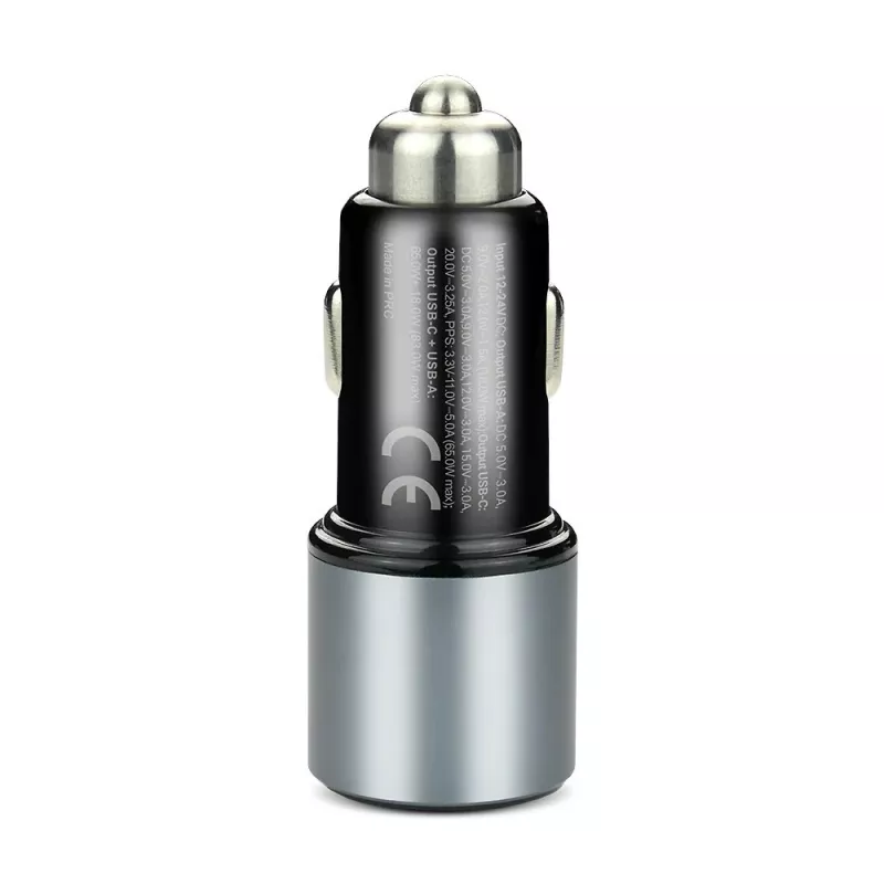 Automobilinis įkroviklis everActive CC-60Q, QC3.0, iki 83W, USB automobilinis maitinimo adapteris