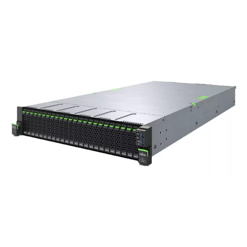 „Fujitsu PRIMERGY RX2540 M7“ serveris 0 GB stovas (2U) Intel® Xeon® Gold 6426Y 2,5 GHz 32 GB DDR5-SDRAM 900 W