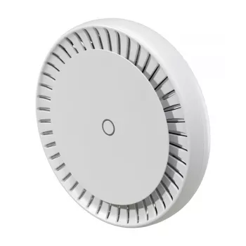 Prieigos taškas MikroTik cAP ax lubų montavimui Wi‑Fi 6 dviejų juostų 2.4 GHz/5 GHz, 1774 Mbps, 2x RJ45, IP20, RouterOS
