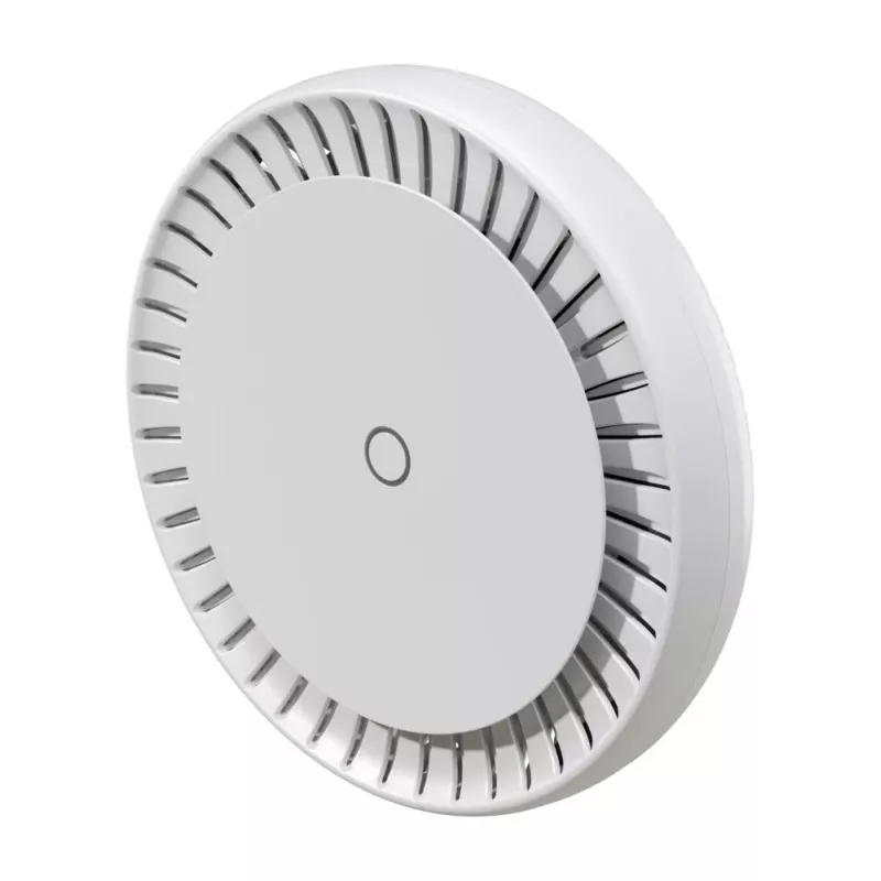 Prieigos taškas MikroTik cAP ax lubų montavimui Wi‑Fi 6 dviejų juostų 2.4 GHz/5 GHz, 1774 Mbps, 2x RJ45, IP20, RouterOS