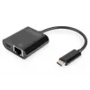 USB Type-C Gigabito eterneto adapteris Digitus DN-3027