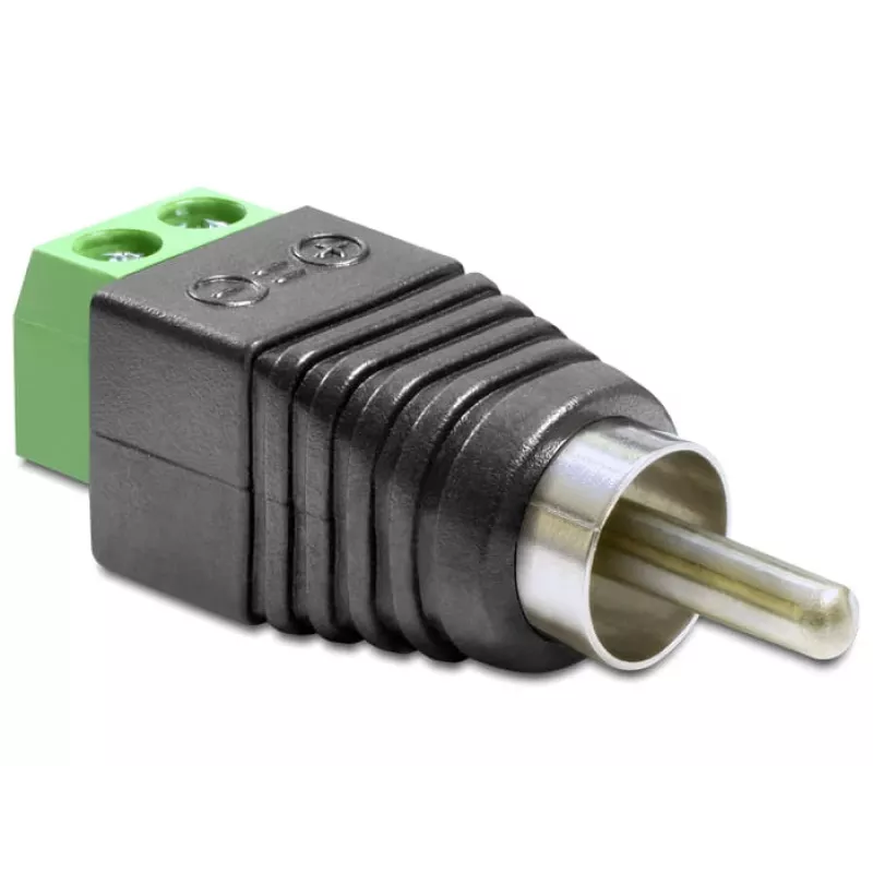 RCA jungčių adapteris DeLOCK 65417, juoda, žalia, sidabrinė