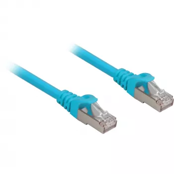 komutacinis kabelis RJ45 Cat.6a SFTP (Mėlynas, 50 cm, LSOH (Be halogenų))