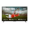 TV Toshiba 65UV2463DG 65 col. (165,1 cm) 4K Ultra HD DLED išmanusis televizorius, 3840×2160, VIDAA, Wi‑Fi, 300 cd/m², juoda