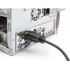 DeLOCK nuoseklusis kabelis RS-232 D-Sub9 tėvas-į-motina 2 m juodas