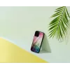 iKins apsauginis dėklas Apple iPhone 12 Pro Max — vandens gėlių dizainas, juodas