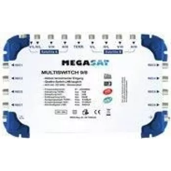 Palydovinis multiswitch Megasat 0600151 9 įėjimai 8 išėjimai