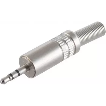 Stereo kištukas ShiverPeaks 51301-M — 2,5 mm metalinė jungtis garso kabeliams