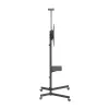 SBOX ant grindų stovintis laikiklis FS-401-2 37–70 colių ekranams, keliamoji galia 45 kg, plokštė 600×400 mm