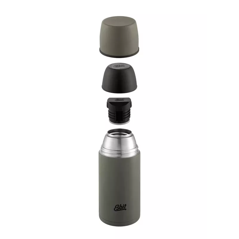 Termos Esbit 750 ml vakuuminis butelis, alyvuogių žalios spalvos