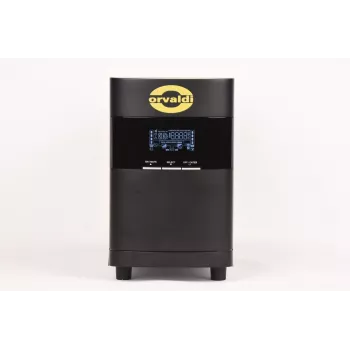 Nepertraukiamo maitinimo šaltinis ORVALDI VOTLT3K, 3 kVA (2100 W), bokštinis, gryna sinusinė banga, AVR, LCD, 8× IEC320, USB, RS-232