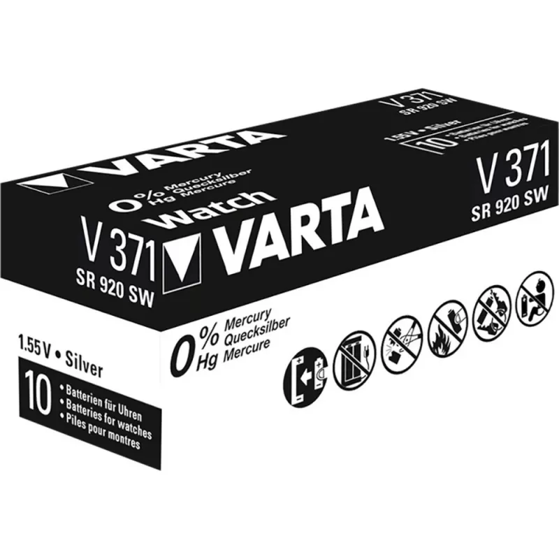 Varta 00371101111 30 mAh Sidabrinė