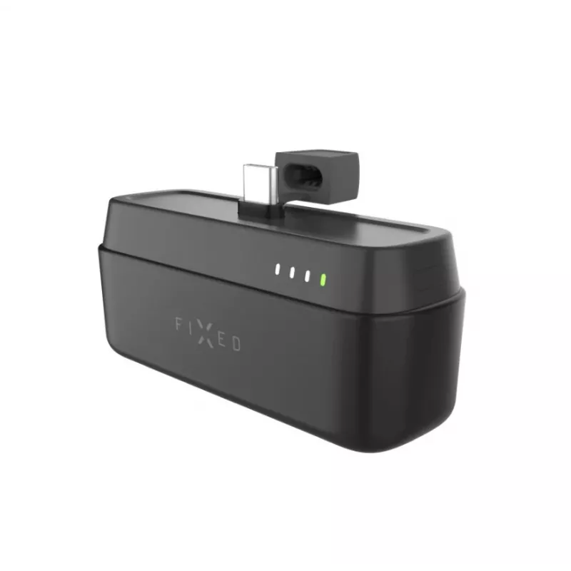 Nešiojama išorinė baterija FIXED FIXZEN-5PL-BK, 5000 mAh, USB-C 20W (5V/3A, 9V/2.22A, 12V/1.67A)