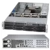 2HE Supermicro korpusas SuperChassis 2U CSE-825TQC-R1K03WB