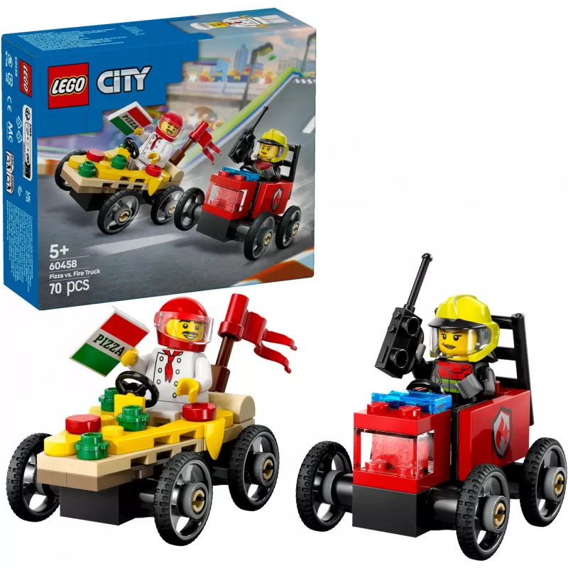 LEGO CITY 60458 Pica prieš gaisrinį automobilį