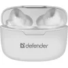 Defender TWINS 903 Bluetooth ausinės, baltos