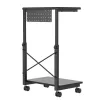 CPU vežimėlio stovas su NanoRS lentyna, maks. 80 kg, reguliuojamas aukštis 550–850 mm, RS430
