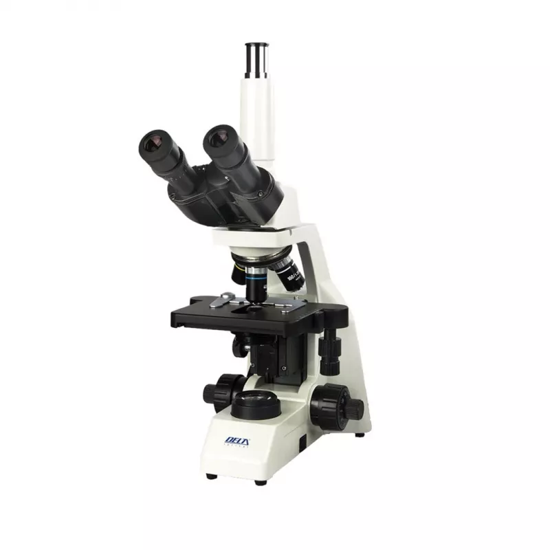 Mikroskopas Deltaoptical DO-3800 — sudėtinis mikroskopas, didinimas 40×–1000×, modelis DO-3800