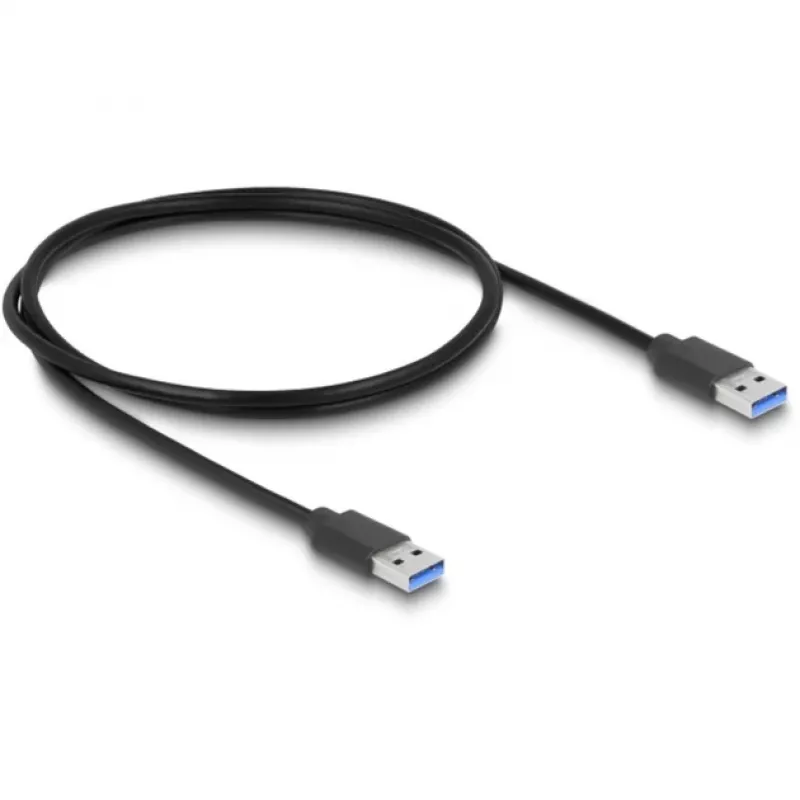 DeLOCK 64263 USB šakotuvas Type-A 5000 Mbit/s juodas