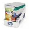 Šlapias kačių maistas animal island Everyday paukštiena ir kepenys želėje, daugiapaketė pakuotė 12 x 85 g, suaugusioms katėms, be glitimo ir sojos