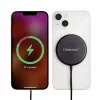 Intenso MB1 belaidis įkroviklis išmaniesiems telefonams, juodas, USB, belaidis, greitasis įkrovimas
