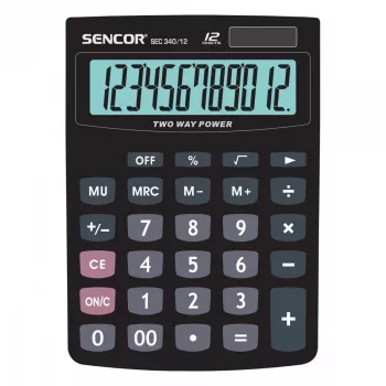 Sencor SEC 340/12 gaminys juodas