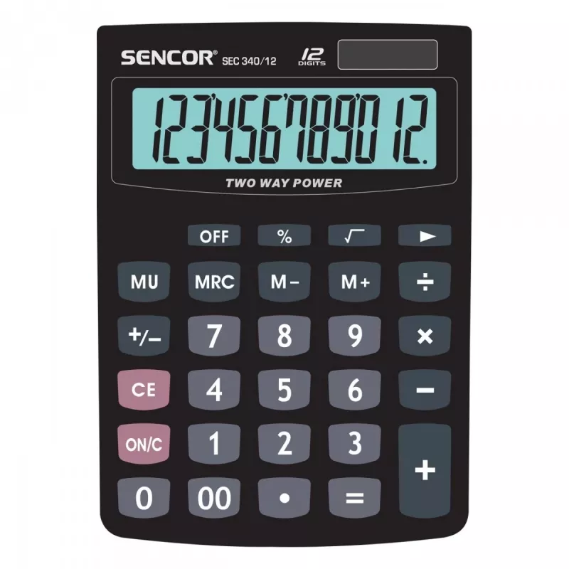 Sencor SEC 340/12 gaminys juodas