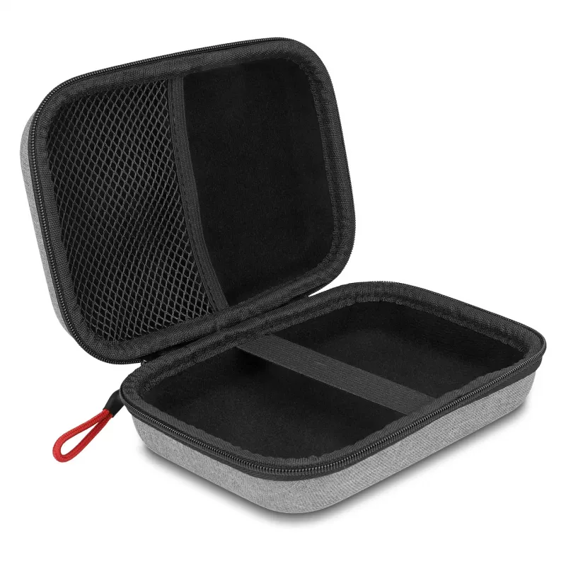 Hard shell case DeLOCK 18446 Protection Bag 16.5x11.5x6 cm Pilka