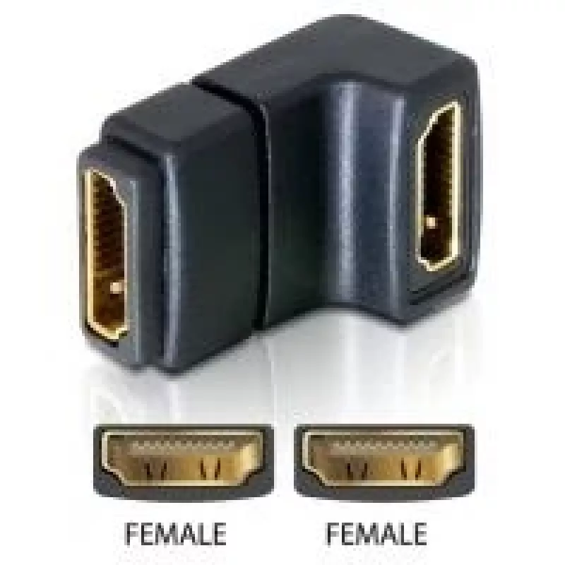 Adapteris HDMI (moteriška) 90° žemyn DeLOCK 65075