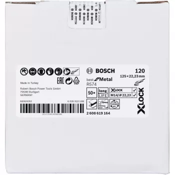 Bosch 2 608 619 164 kampinio šlifuoklio priedas Šlifavimo diskas