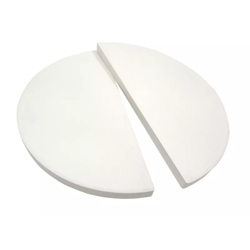 TunaBone pusmėnulio formos picos akmuo 180 mm, skirtas Kamado 22 colių