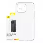Telefono dėklas iPhone 15 ProMax Baseus OS-Lucent serija (skaidrus)