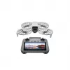 Dronas DJI Flip 4 su 48 MP kamera, 4K (3840x2160), 3110 mAh baterija, 16 m/s, 14 000 m nuotolis, 4 rotoriai, 0,249 kg, juoda/balta
