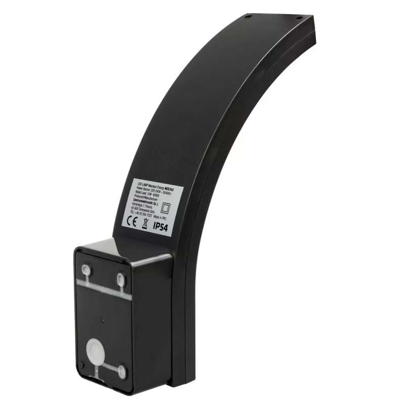 Wall light MACLEAN MCE343 LED modern design, outdoor fascia fixture, model MCE343 B