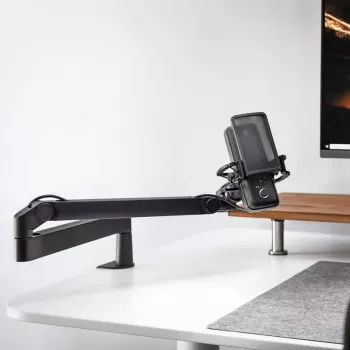 Transliacijos mikrofono stovas Elgato Wave Mic Arm LP Stalo tvirtinimas Juodas 1,69 kg