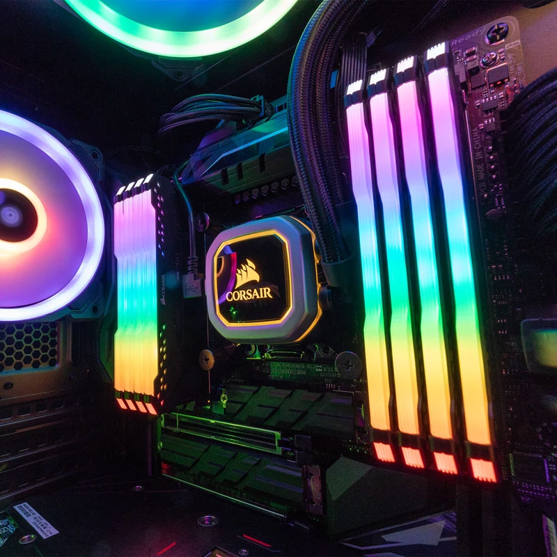RGB apšvietimo papildymo rinkinys Corsair Universal 60g juodas