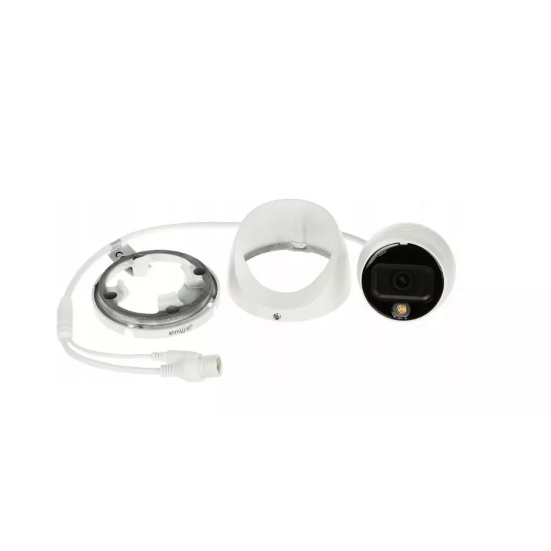 DAHUA IPC-HDW1639T-A-IL-0280B-S6 IP apsaugos kamera — 8 MP, 2,8 mm fiksuotas objektyvas, IR 30 m, IP67, PoE