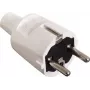 AS SCHWABE PVC-Plug 16A, 250V robuste Version White (62221)