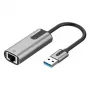 Vention USB 3.0-A į Gigabit Ethernet adapteris pilkas 0,15 m aliuminio lydinio tipo