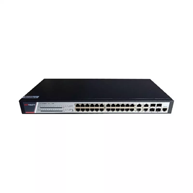 “Hikvision Pro Series DS-3E2528P(B)” – valdomas komutatorius – 24 x 10/100/1000 (PoE+)