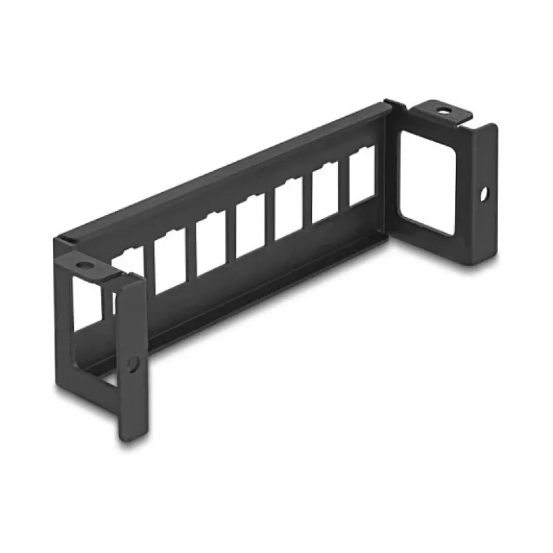 Patch panel DeLOCK 86516 Juodas Metalinis Sieninis montavimas 50mm x 41.6mm x 175mm