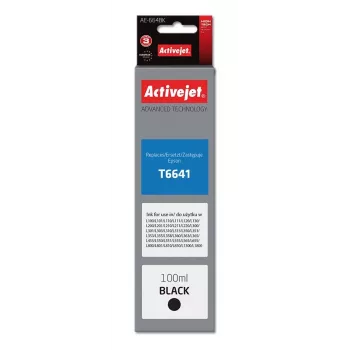 Activejet AE-664Bk Rašalas (pakaitalas Epson T6641; Supreme; 100 ml; juodas)