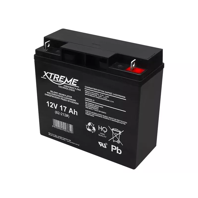 Gelio akumuliatorius 12V 17Ah XTREME