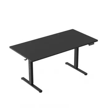 Reguliuojamo aukščio elektrinis žaidimų stalas Mark Adler MA-Leader 7.6, juodas – 160×80 cm, 72–118 cm, maks. 70 kg