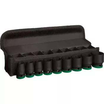 Smūginių galvučių rinkinys Bosch Powertools PRO 1/2 colio 9 vnt., juodas