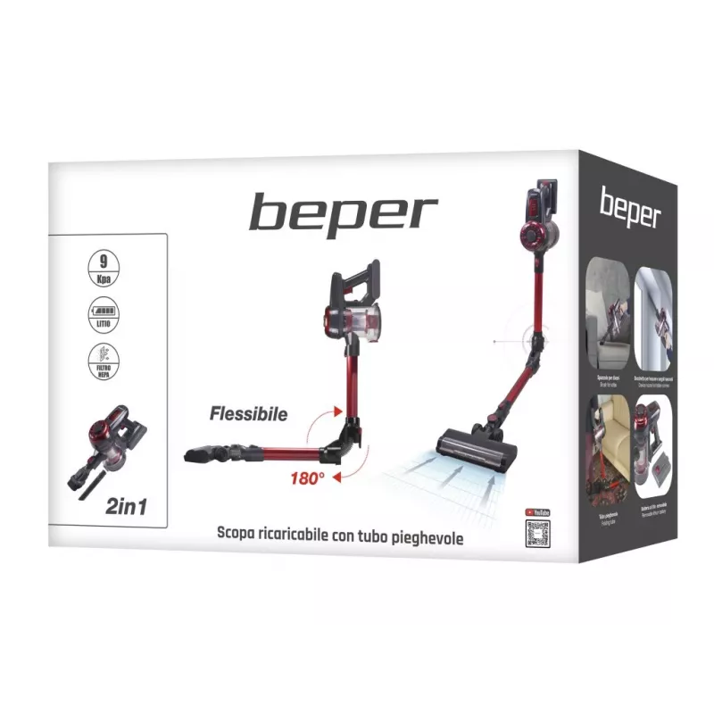 2-in-1 stick dulkių siurblys Beper P202ASP100
