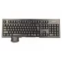 A4Tech 7100N stalinis klaviatūros rinkinys su pele RF belaidė QWERTY anglų Juoda